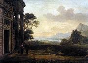 Claude Lorrain, Landscape with Abraham Expelling Hagar (mk17)